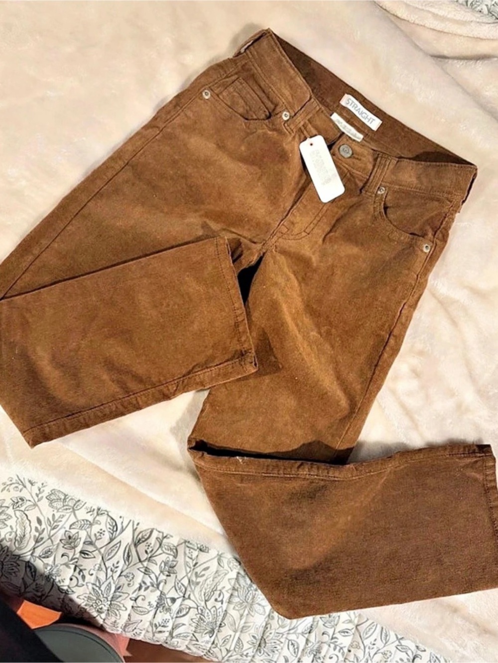 Gymboree Straight Corduroy Pants Girls Brown Size 8